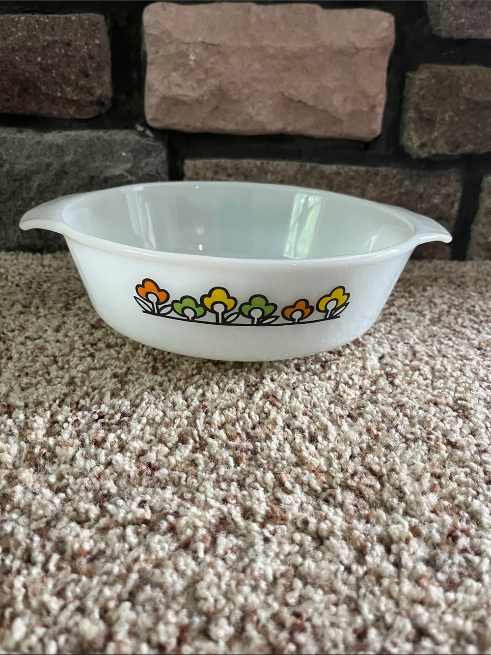 Fire King 1 1/2QT 437 oven proof dish -Summerfield pattern